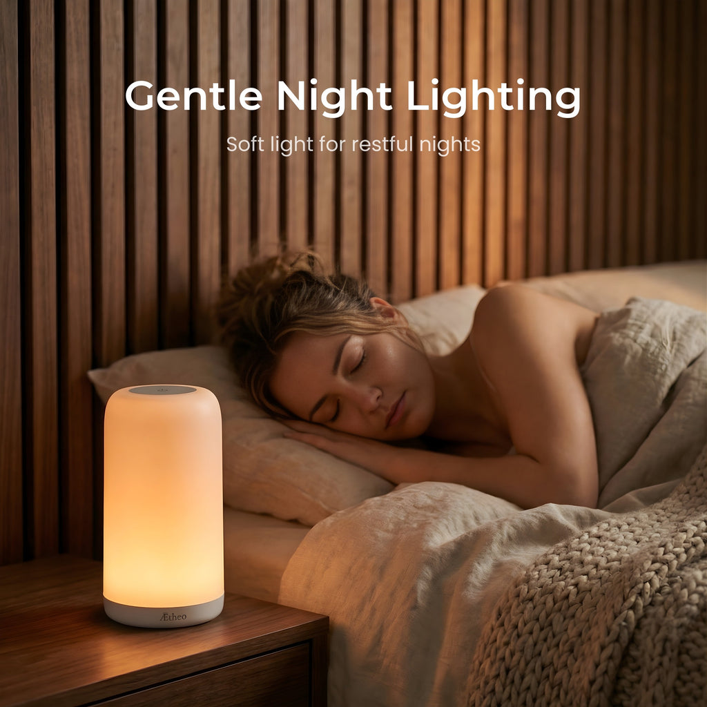Aetheo Aura Smart Table Lamp — 16M+ Colours, Alexa & App Control