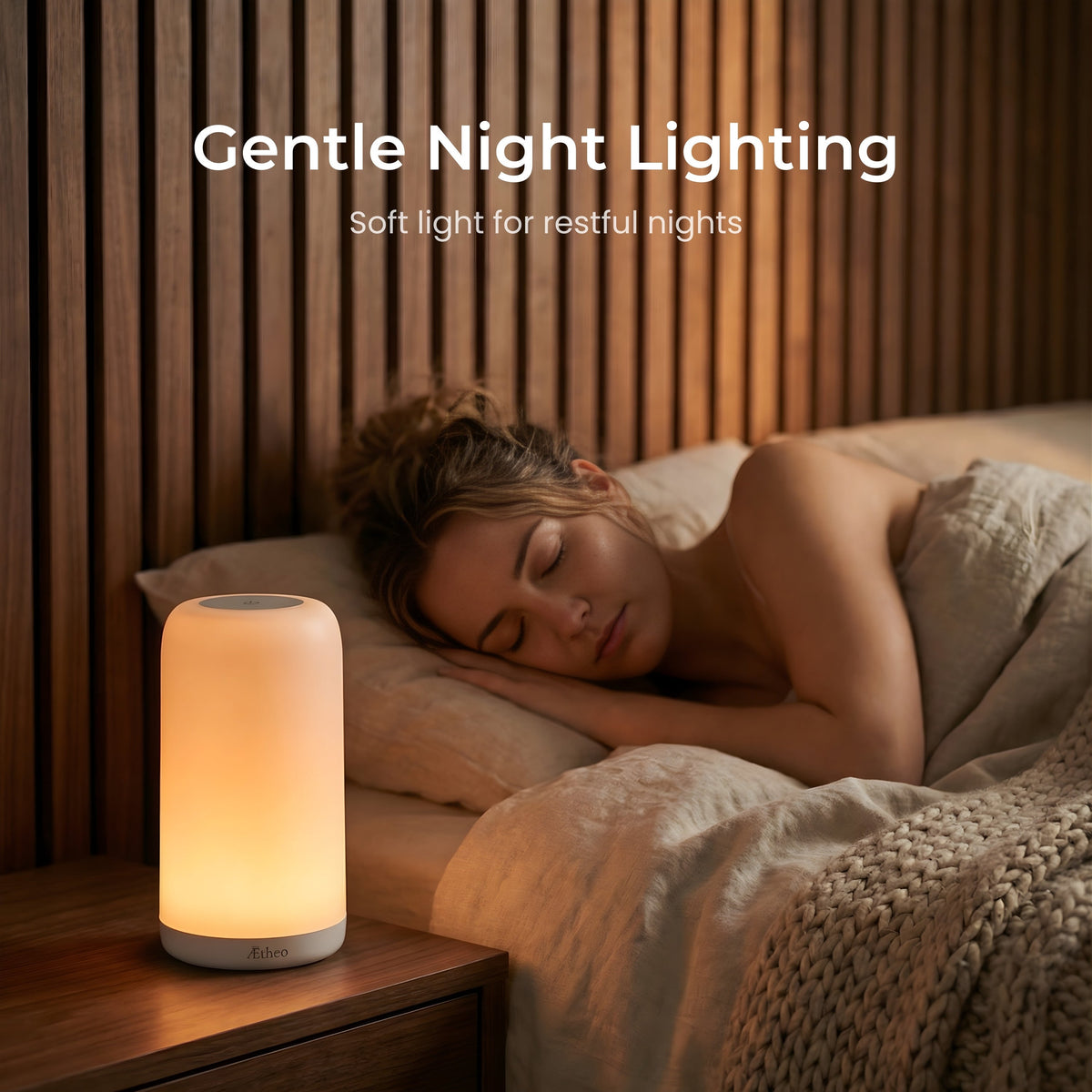 Aetheo Aura Smart Table Lamp — 16M+ Colours, Alexa & App Control