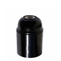 E27 screw Bakelite lamp holder Black ~2988